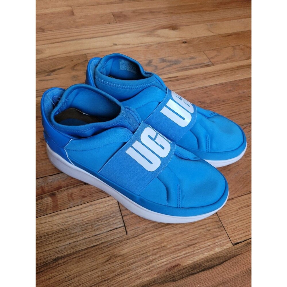 UGG Women's Neon Blue Neutra Bright Blue Slip-On Sneakers Size 7.5
